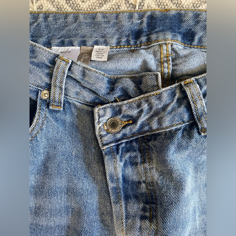 Wrap waistband boyfriend jeans - Picture 3 of 9